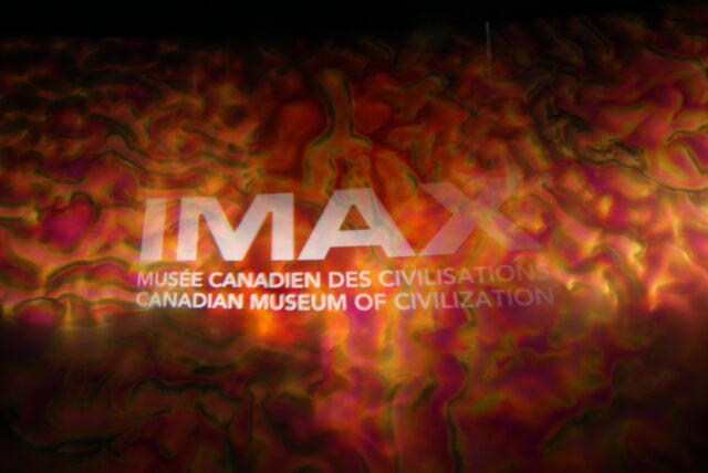 Salle IMAX, musée des civilisations